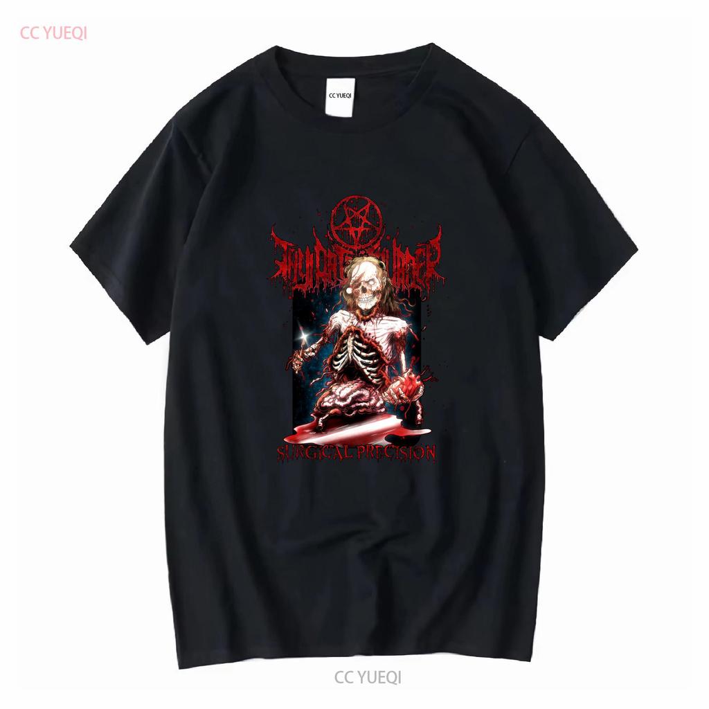 New Thy Art Is Murder Surgical Precision For Fans S 5XL T Shirt CR65 vintage Washed Soft Slightly graphic Versatile Casual
