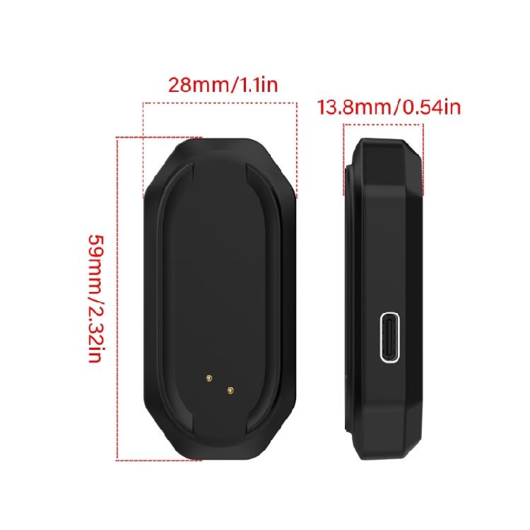 Snellaadstation Dock Vervanging Plastic Textuur Draagbaar Oplaadaccessoire Geschikt voor GO3 GO3S Camera Modellen