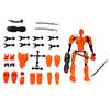 Doll 13-joint Movable 3D Printed Doll Toy 3rd Generation Dummy Doll DIY Full Body Decompression