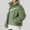 Nike Potisk loga Ležérní bunda se stojáčkem s umělým norkem Dámská bunda Zelená FN0461-386