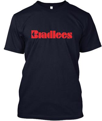Bradlees T-Shirt Hergestellt in den USA Größe S bis 5XL Unisex T-Shirt