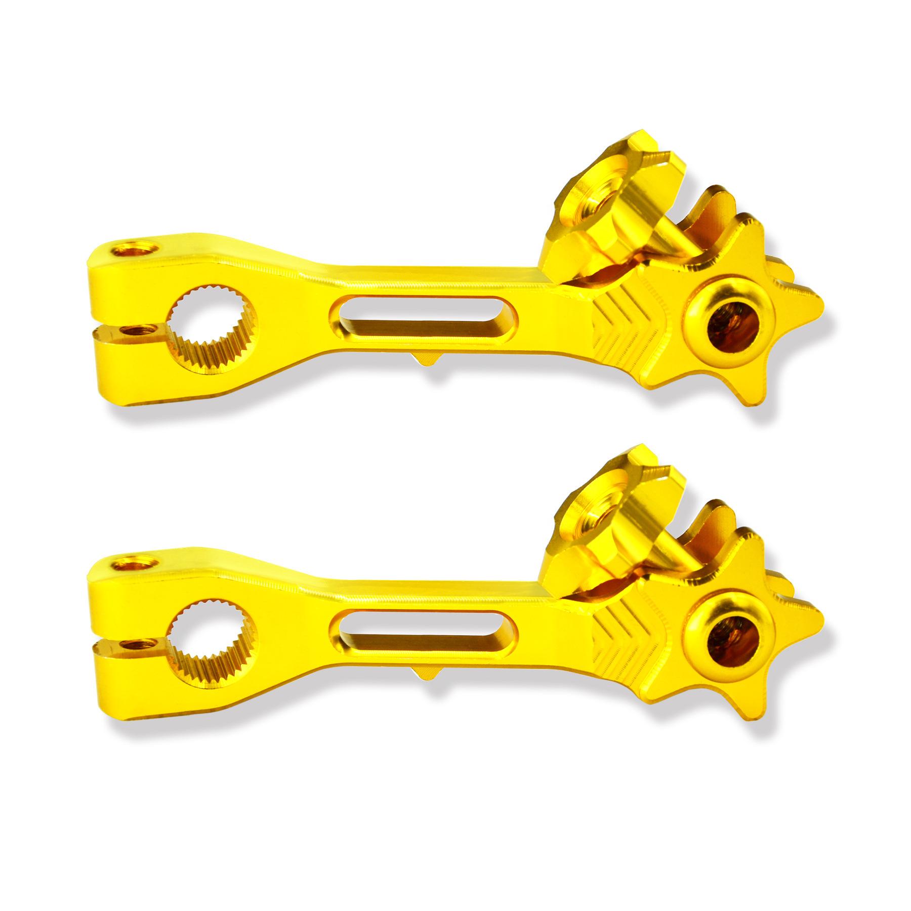 

Алюминиевый рычаг заднего тормоза CNC Star для всех моделей мотоциклов Standard Size красный