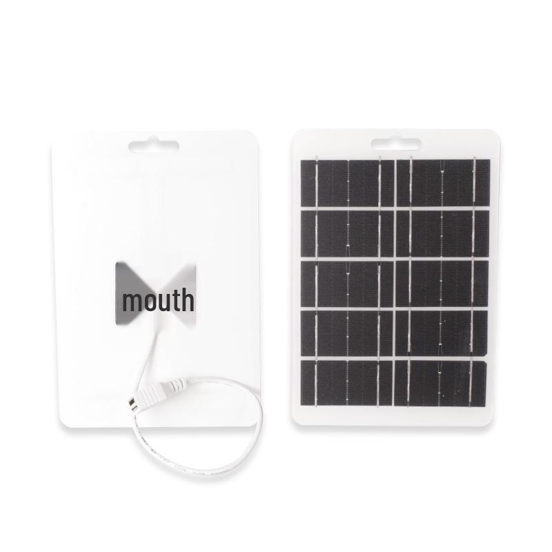 5V 2W Solar Power Bank Charger for Outdoor Mobile Phones