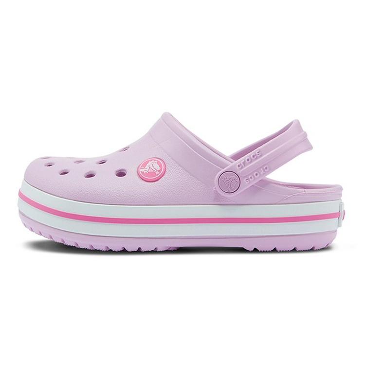 (GS) Crocs Crocband Clog  Pink White  Kids  207006-6GD EU 29-30