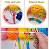 3/4-Latch Hook Cord Knitting Tool DIY Binding-Off Edging Knitting Projects Crochet Tool Yarn Weaving Crocheting Needle Hook