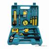 16-Piece Home and Car Repair Tool Set with Hammer & Wrench in Toolbox