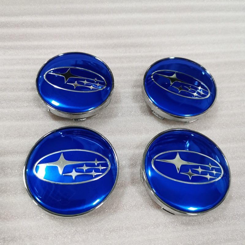 Subaru Wheel Center Cap Hub Cap Subaru New Car Wheel One Size синий