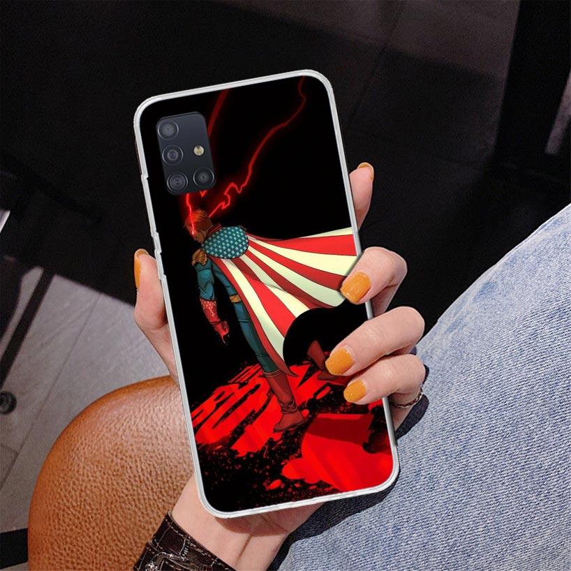 The Boys Homelander TV Handyhülle Für Samsung Galaxy A52 A32 A22 A12 A51 A31 A50S A30S A20S A10S Note 20 Ultra 10 Plus S10 A72 A