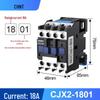 Zhengtai Kunlun AC Contactor CJX2-1210, 220V/380V, 3-Phase, NO/NC