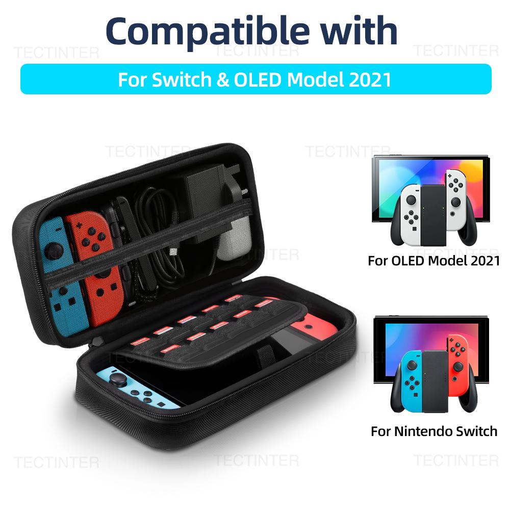 Large Storage Traval Bag for Nintendo Switch Console Carrying Protective Case Pouch for Nintendo Switch Oled Game Accessories
