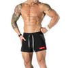 Muscleguys Summer Gyms Shorts Men Bermuda Beach Hot Cargo Simple Patchwork Solid Men Board Shorts Male Brand Fitness Mens Shorts
