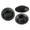 100PCS Car Door Rubber Plug Universal PVC Mount Black Rubber Body Sheet Metal Hole Plugs