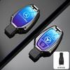 RPO5   Leather Car Key Case Fob for Mercedes Benz A B C S Class AMG GLA CLA GLC W176 W221 W204 W205 Suede Car Key Cover Bag