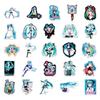 50 Cartoon Hatsune Miku Graffiti Aufkleber Gepäck Laptop Motorrad Auto Dekorative Aufkleber