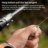 1Pcs Fishing Line Puller Anti-Slip Rubber Ring Durable Construction Compact Design Portable Line Pull Loop Fishing Accessories