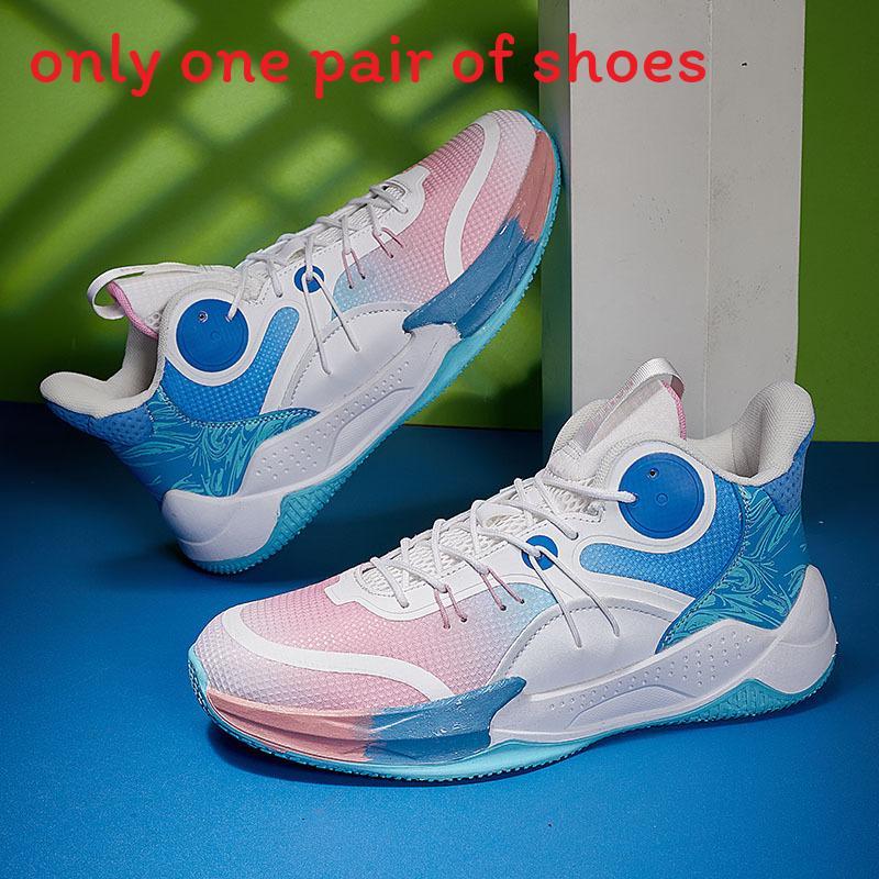 Basketball Shoes Men Summer Breathable Mesh Running Sneakers With Nonslip Soles For Youth Sports