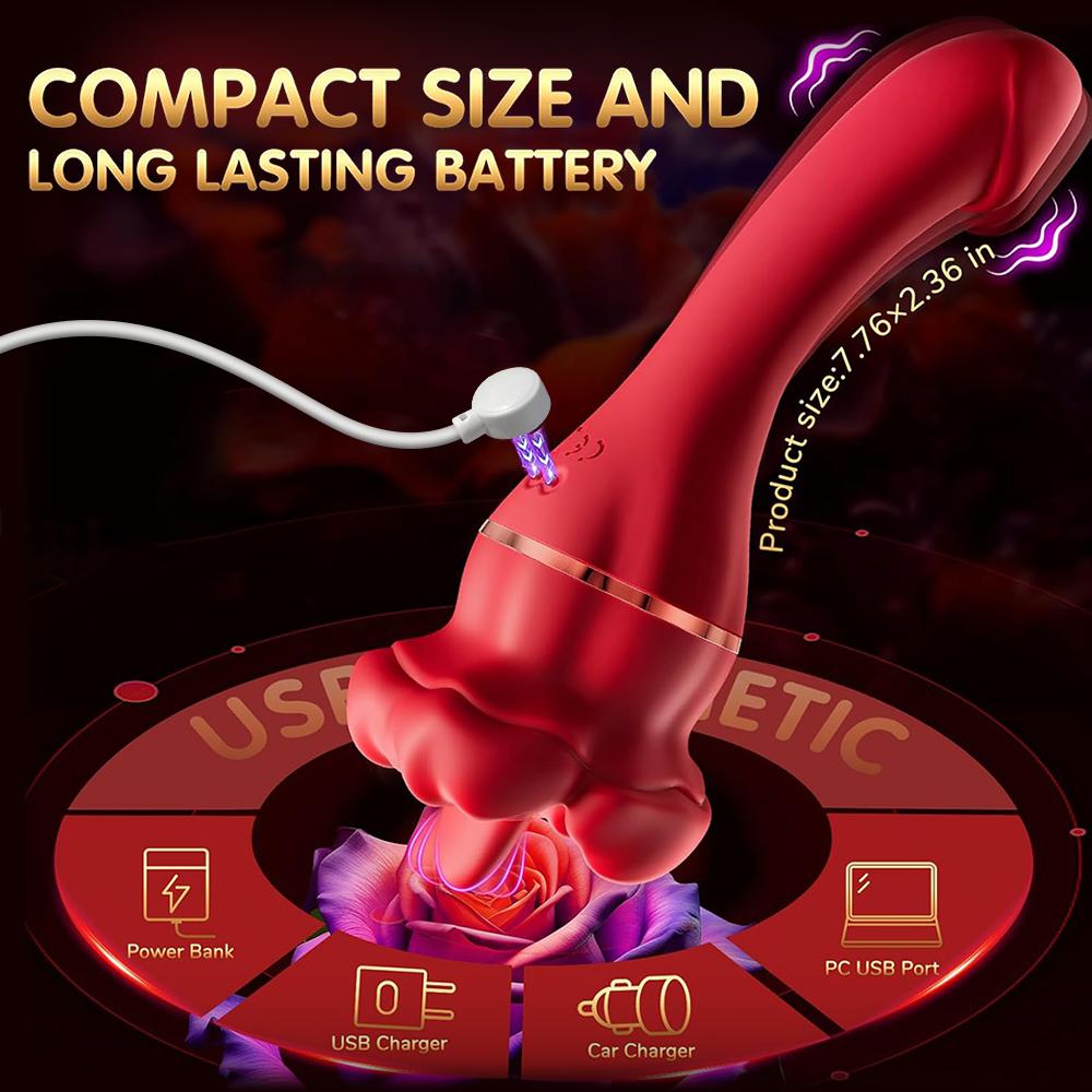 Tongue Licking Simulated Dildo Vibrator Female Masturbation Device Soothing Vagina Massage Anal Orgasm Sex Toys Adult Products