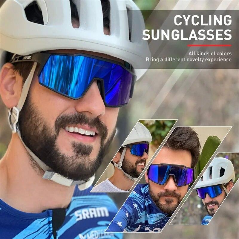 Kapvoe Cycling Glasses Polarized MTB Road Bike Glasses UV400 Protection Sunglasses Ultra Light Sport Eyewear Equipment7