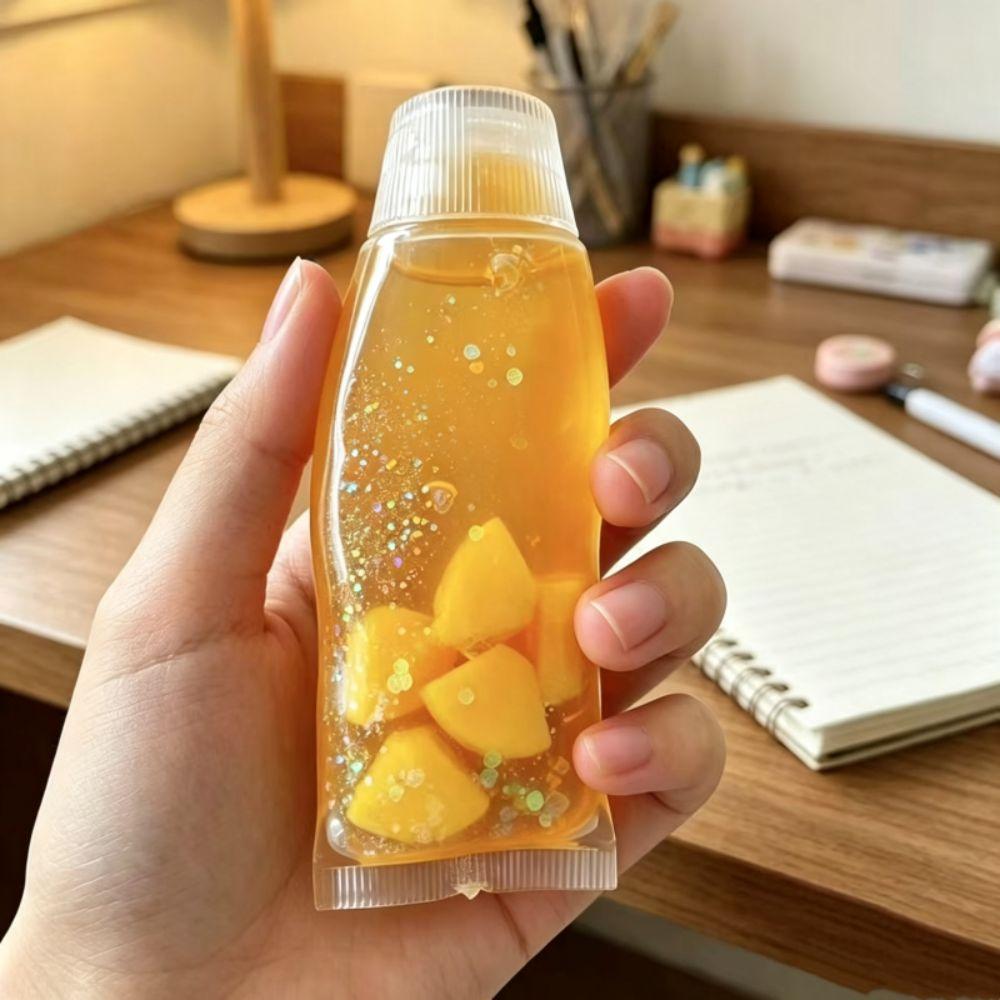 Sensorische Driftflasche Fidget Nicht-Hüpfendes Quetschspielzeug Kinder Zahnpasta Quetschspielzeug Kinder
