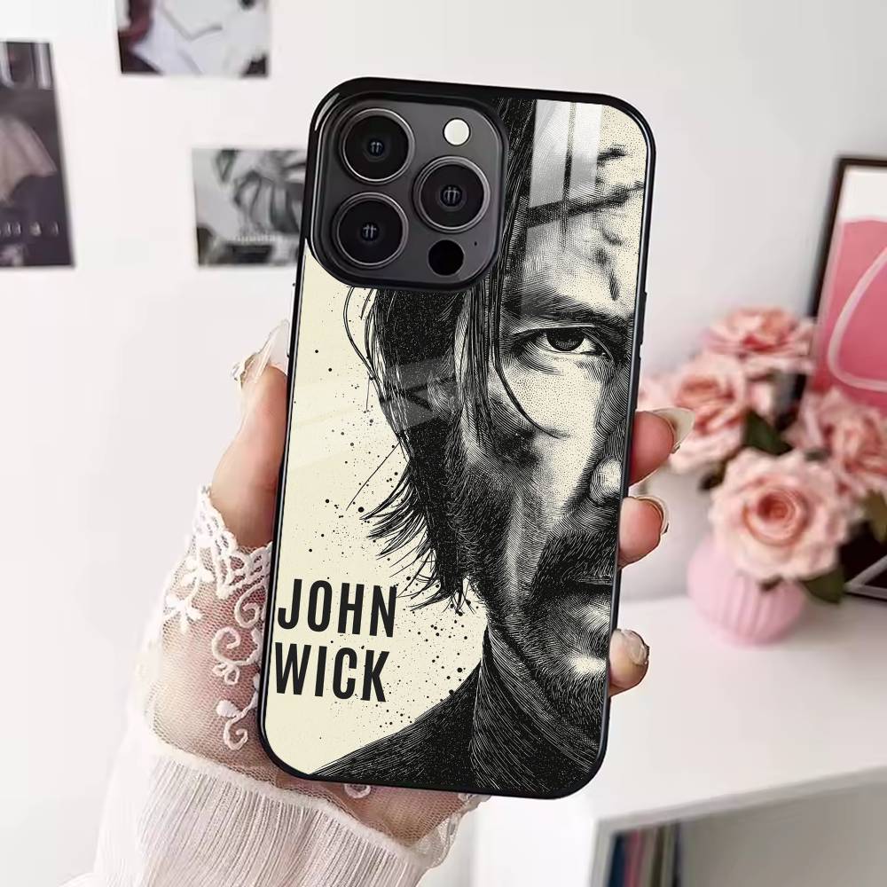 Classic Films John Wick Phone Case For iPhone 17,16,15,14,13,12,Plus,Pro,Max for Magsafe Magnetic Wireless Charging