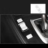 For BMW 1 3 Series F30 Chrome Gear Shift Panel Left Switch Button Cover Sticker