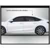 2Pcs Car Emblem Badge Windows Sticker Decal Auto Styling Accessories For Volkswagen VW ID3 Passat Arteon Jetta T-ROC Golf Amarok zd9