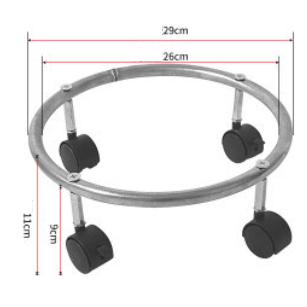 Propane Tank Dolly Stainless Steel Cart Anti-Slip Stabilization
