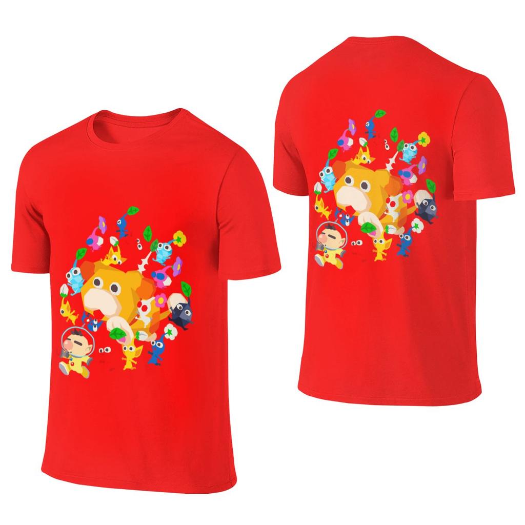 Pikmin Ultraminimalist Reversible Tshirt Japanesestyle Lazy Antibacterial Tees
