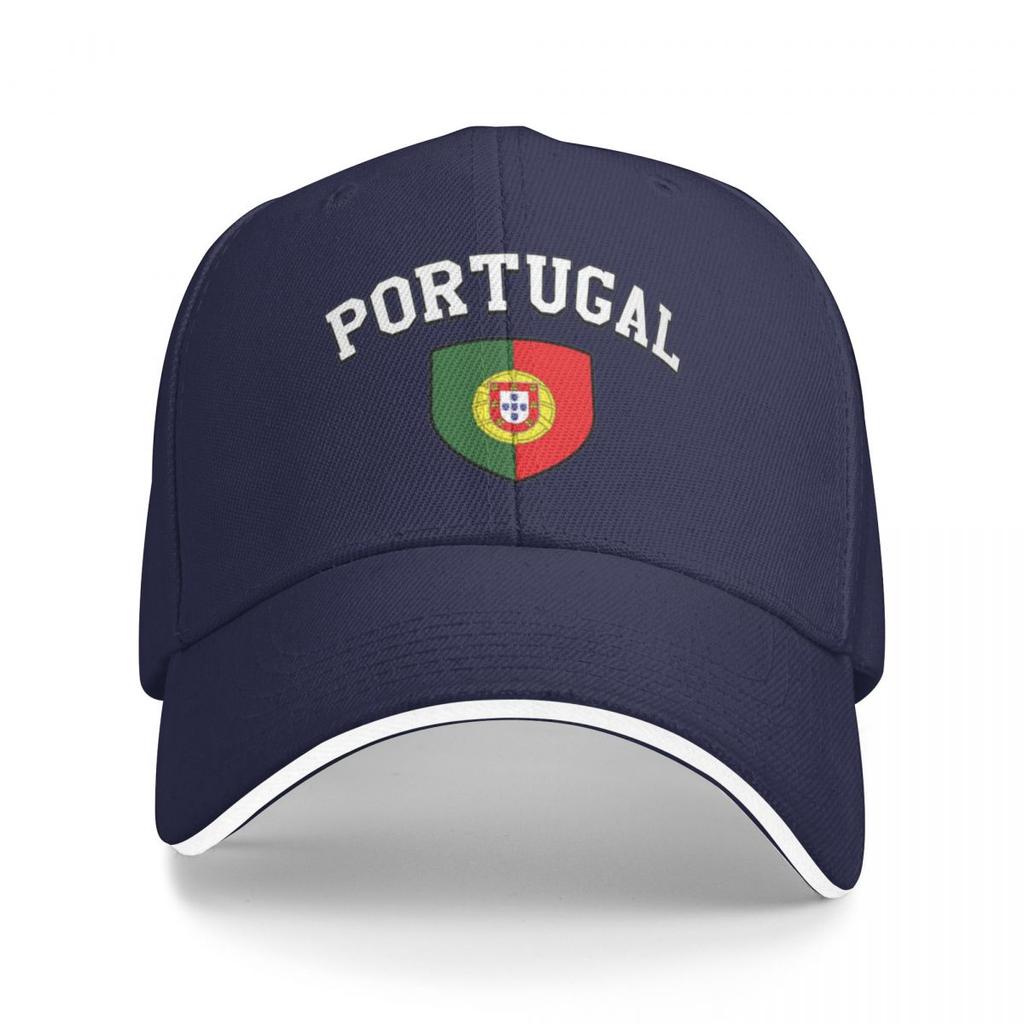 Bandiera Sostenitori Portogallo Stemma Cappellini da Baseball Personalizzati Per Donna Personalizzato FeUnisex Cappelli da Spiaggia per Papà Cappellino Snapback