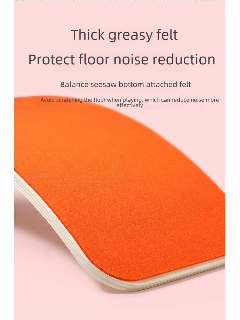 CPC Wooden Indoor Sensory Training Seesaw for Children's Balance - Interactive Double Bending Toy