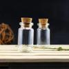 Mini Glass Drift Bottle for Baby Hair Preservation with Cork