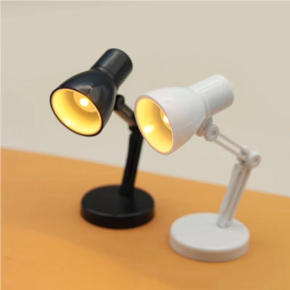 Mini Reading Night Lamp Foldable Bedhead Lights Creative LED Desk Lamp Student Dormitory