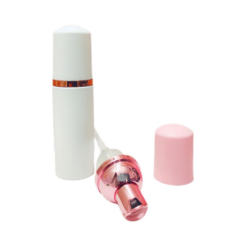 Matte Frosted Foam Face Wash & Eyelash Mousse Pump Bottle, 60ml