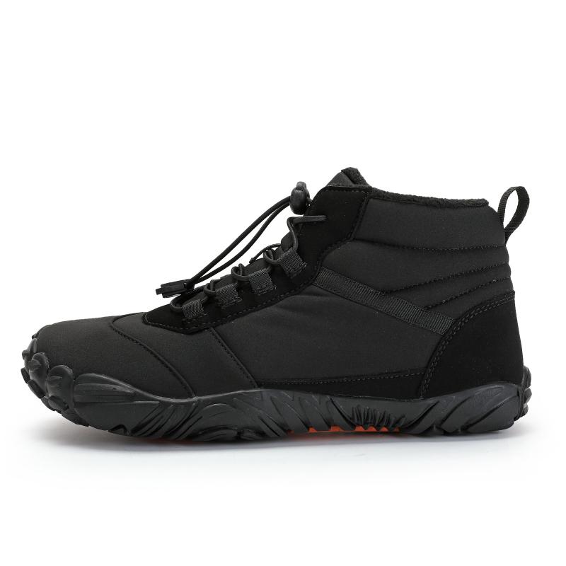 Sports Cotton Shoes Men And Women Plus Velvet Warm Boots Wear-Resistant Non-Skiing Floor Boots Winter Thickened Couple Shoes