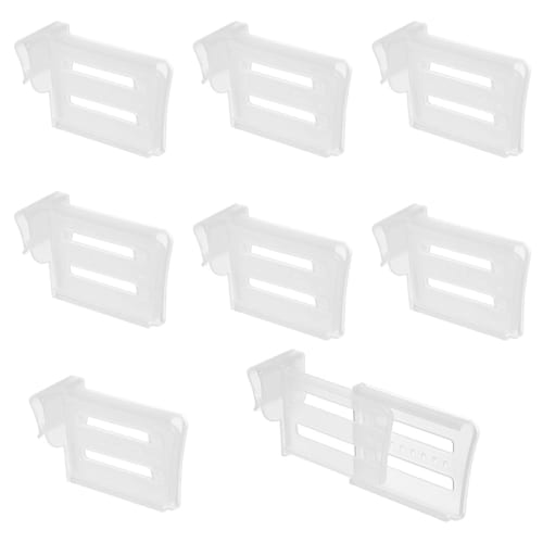 KALOLINNA Expandable Refrigerator Dividers, 8-Piece Set, Storage Box Dividers, Can Storage Rack, Storage Rack for PET Bottles, Cans, Beer, and Beverag