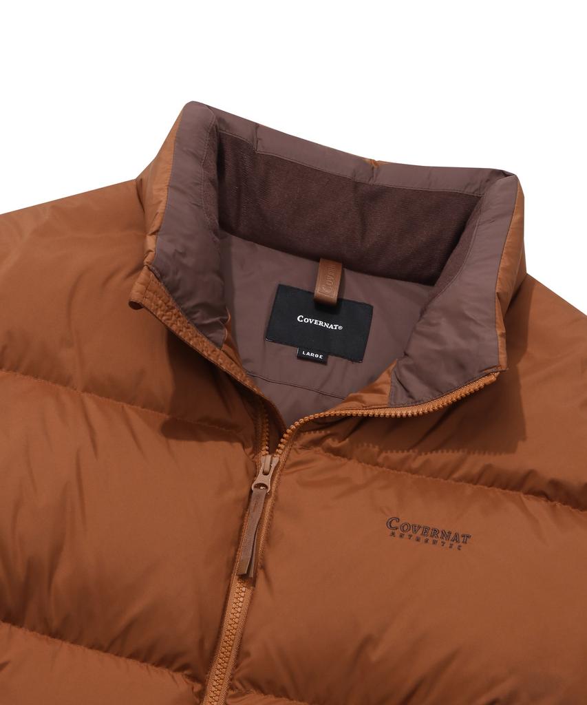 Covernat 24Fw Rds Civic Origin Short Puffer Brick