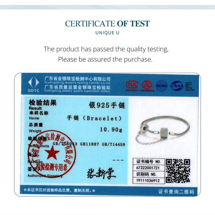 BAMOER autentyczne 925 Sterling Silver cyrkonia podstawowe Charm bransoletka dla kobiet koraliki i wisiorki Charms DIY biżuteria