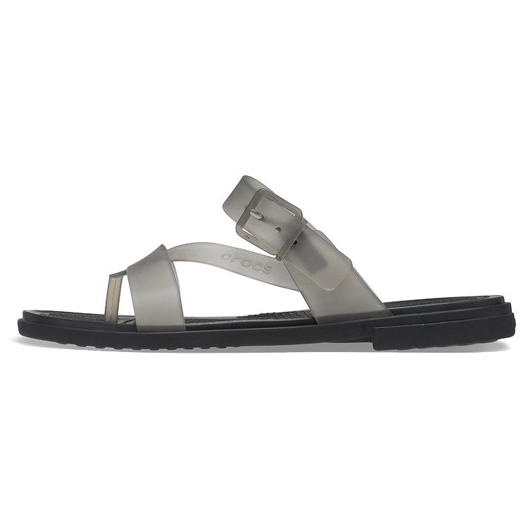 Crocs Tulum Translucent Toe Post Sandals Women Sandals Black 207173-001 36-37 6880₽