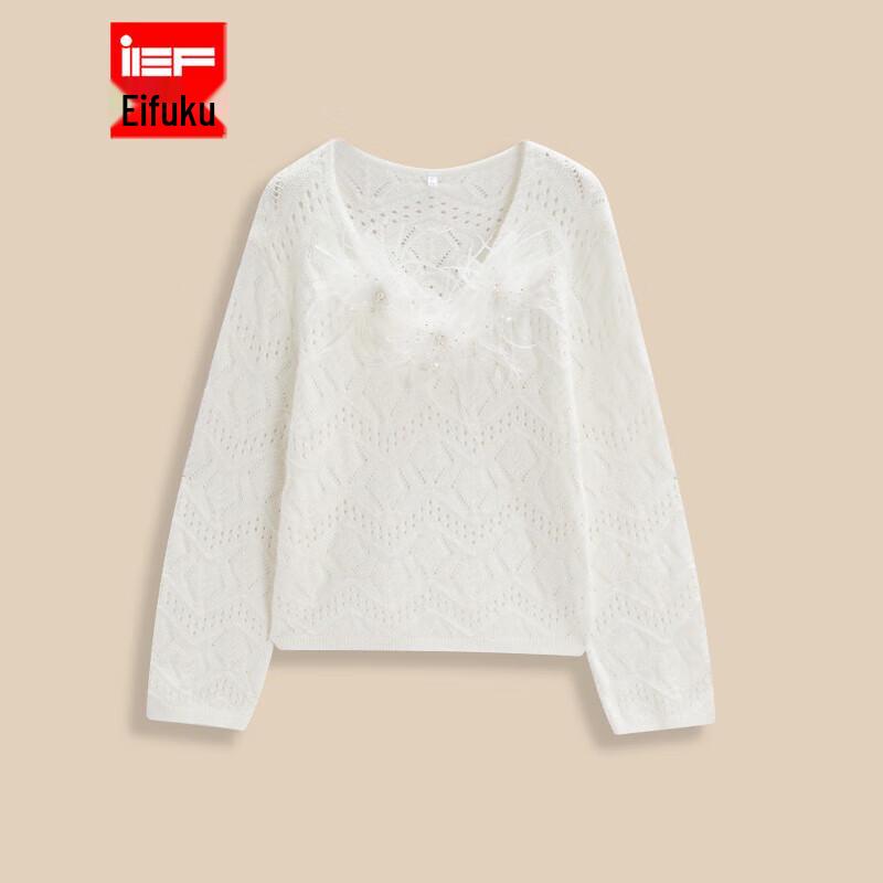 

IEF Women s 2025 Autumn/Winter Knit Top One Size