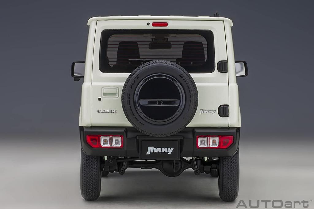 AUTOart 1/18 Scale Suzuki Jimny (JB64) White Pearl Finished Model 78505