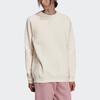 adidas Originals Sweatshirts Men's Ecru Crew Neck Moderate Regular HE9428