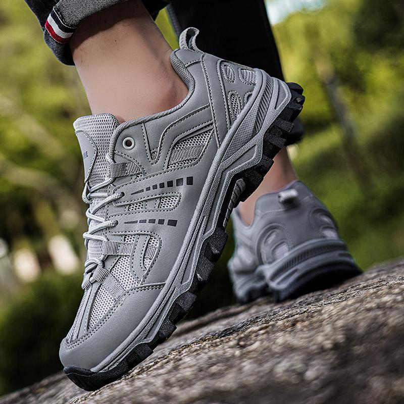Breathable Mesh Climbing Shoes for Men Women Anti-slip Outdoor Hiking Sneakers Camping Trekking Trainers Wear-resistant Sports Shoes
