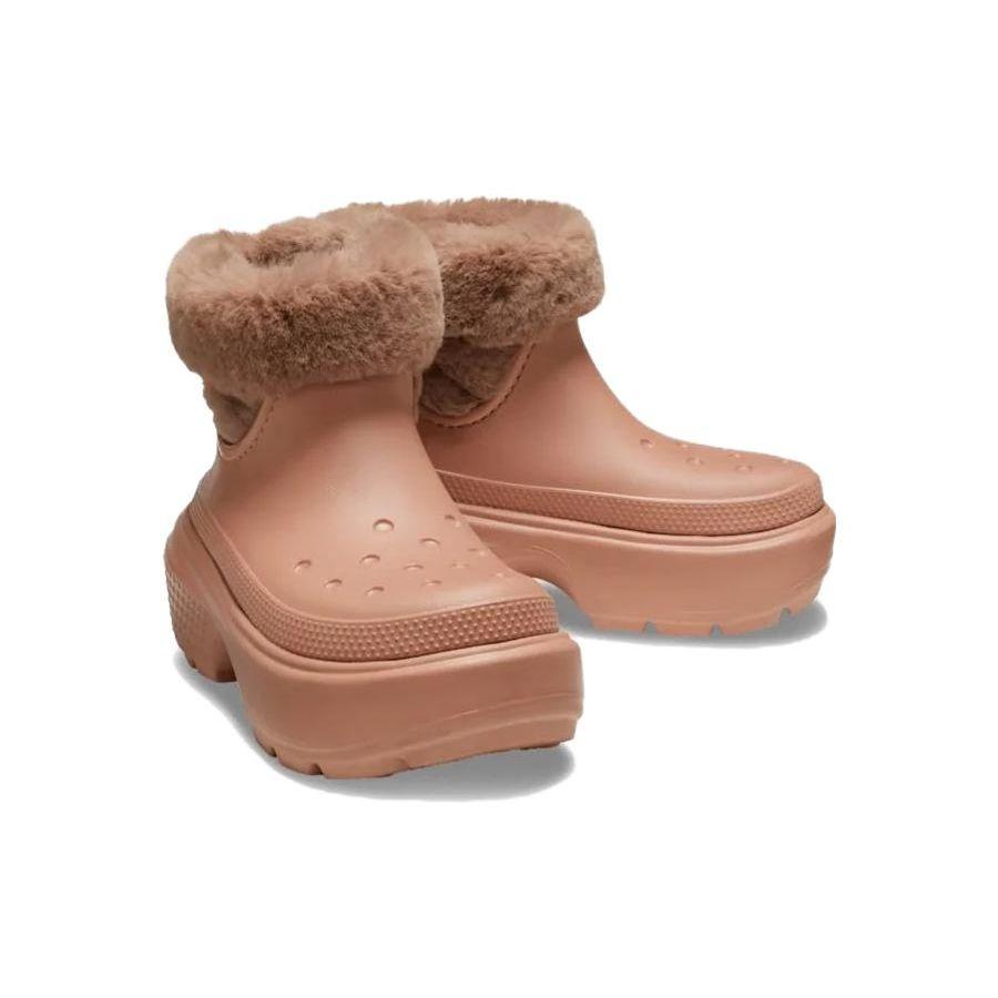 Crocs Stomp Lined Boot Women Boots Brown 208718-2CC