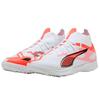 Puma Ultra 5 Match+ Fashion Versatile Comfortable Trendy Soccer Shoes Men Soccer Shoes White Red 108357-01
