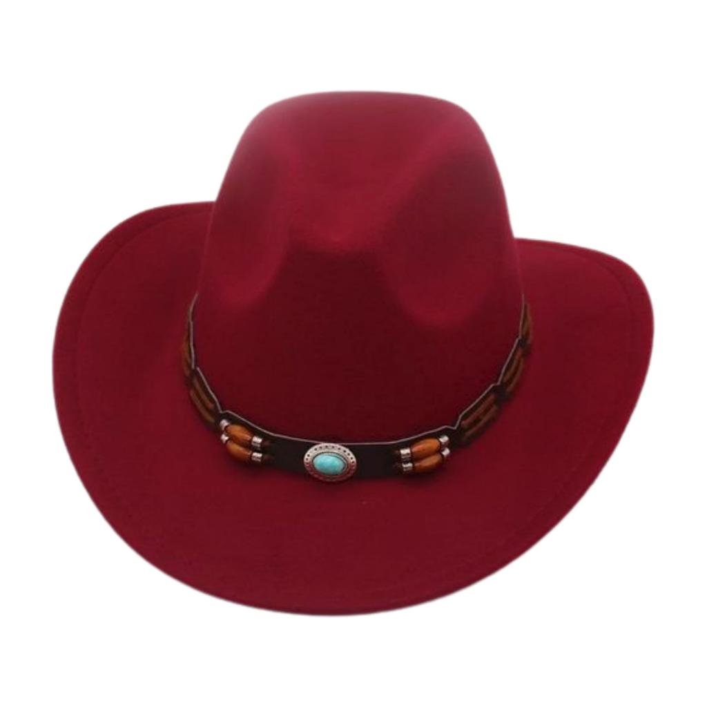 British Style Cowboy Hat Men And Women High Sense Ethnic Style Tibetan Knight Hat