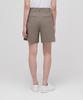 MUSINSA STANDARD WOMAN Women'S Lightweight Hidden Elastic Waist Half Slacks [Dusty Beige]