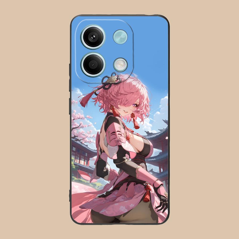 Wuthering Waves Taoqi Mobile Phone Case for POCO M7 M6 M5 M4 M3 X7 X6 X5 X4 X3 Pro GT 5G Colorful Printing Cover Cover Pretty