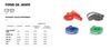 Zefal Bicycle Rim Tape SOFT PVC Blue 29-20mm 9360