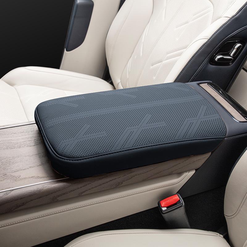 Zeekr 9X Leather Armrest Box Cover - Anti-wear Center Console Protector