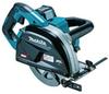 Makita 185mm Cordless Circular 40V Max with 2 and Blue Saw, 4Ah, Batteries, Charger, Case, CS001GRMX,